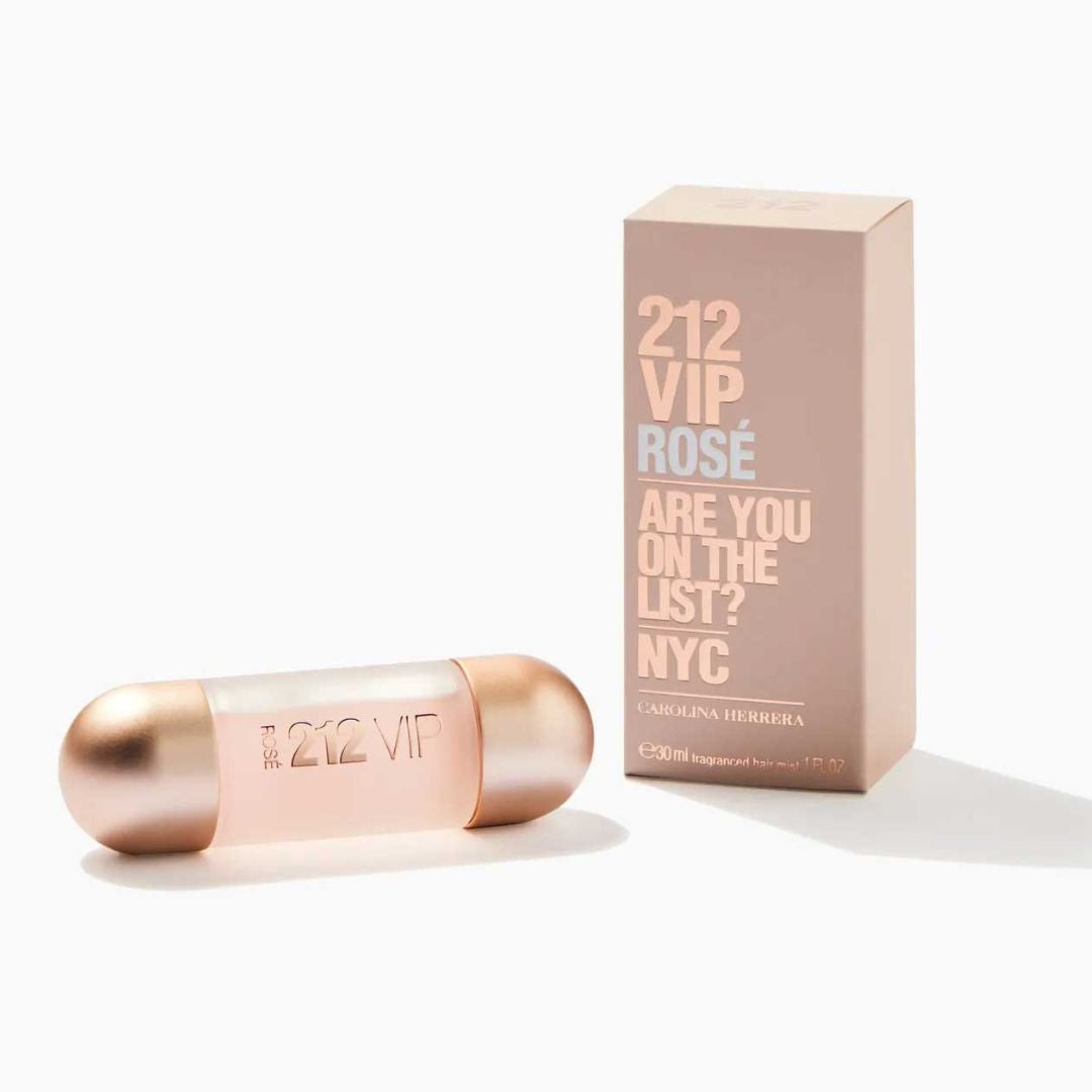 كارولينا هيريرا 212 VIP روز عطر الشعر للنساء 30 مل