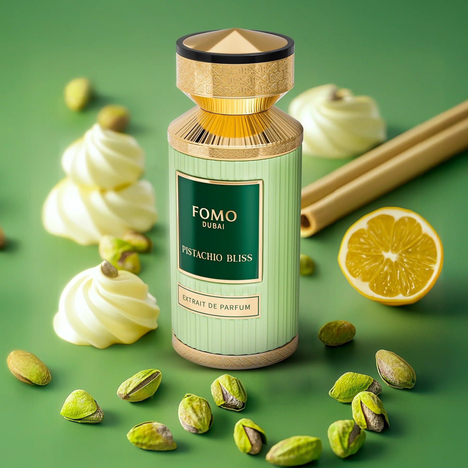 Fomo Dubai Pistachio Bliss For Unisex Extrait De Parfum 100ml