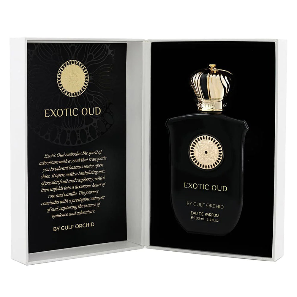 Gulf Orchid Exotic Oud For Unisex Eau De Parfum 100ml