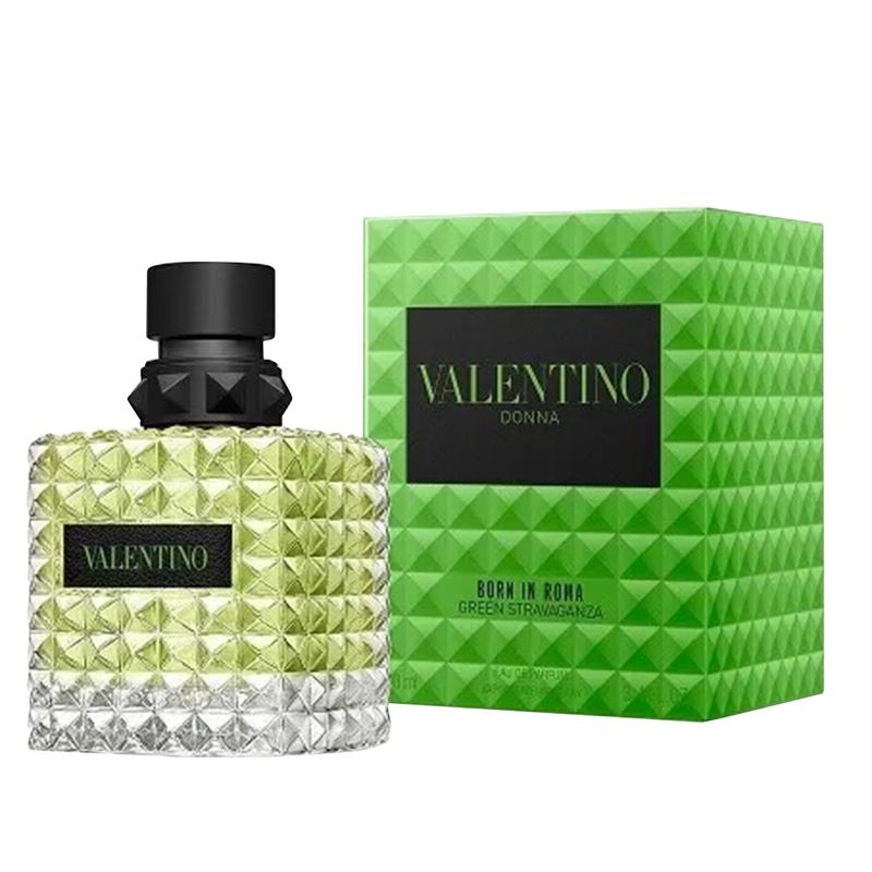 عطر فالنتينو دونا بورن إن روما جرين سترافاجانزا للنساء - أو دي بارفان، 100 مل