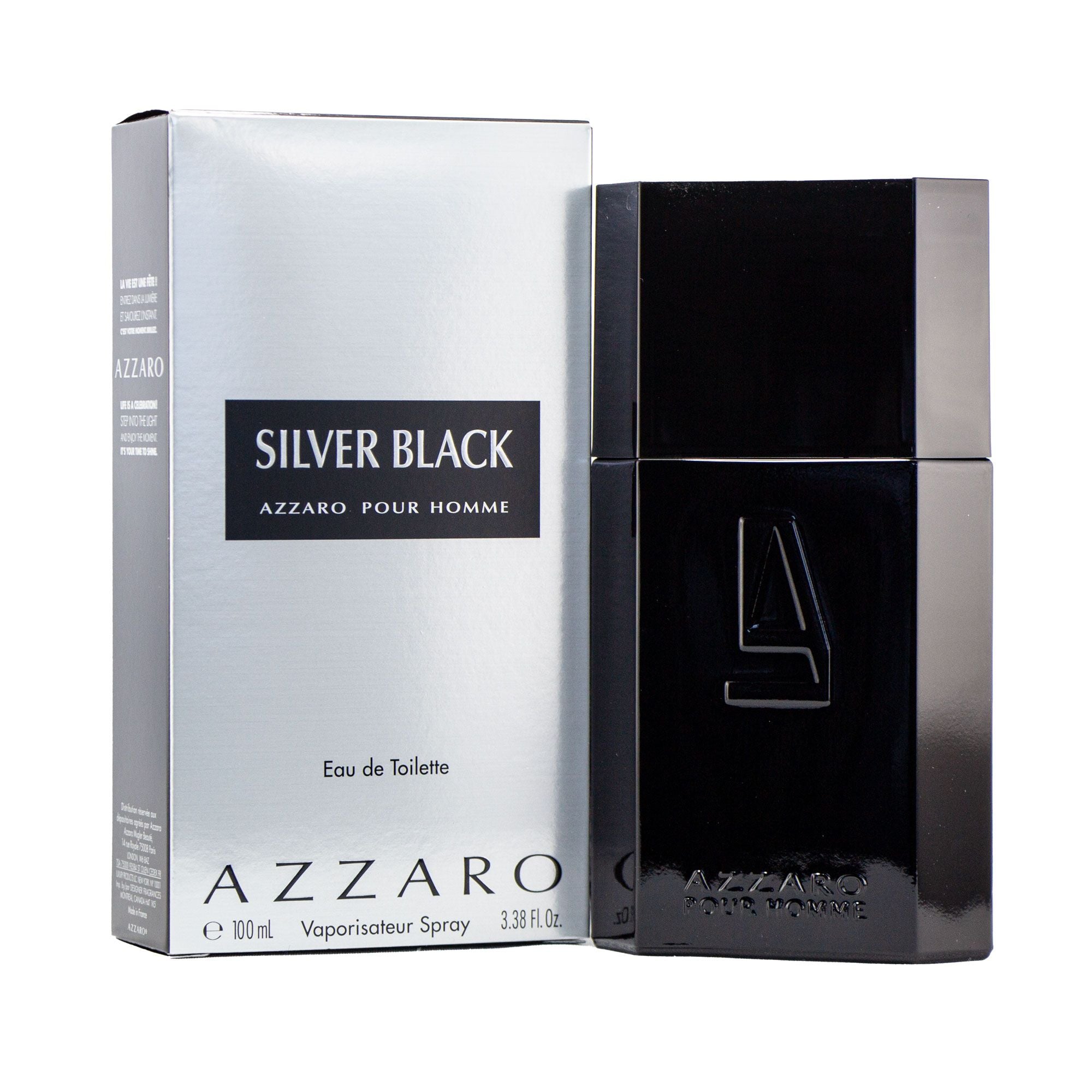 Azzaro Silver Black for men Eau De Toilette 100ML