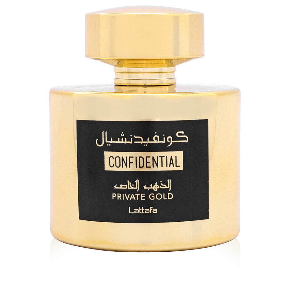 Lattafa Confidential Private Gold For Unisex EDP 100ml