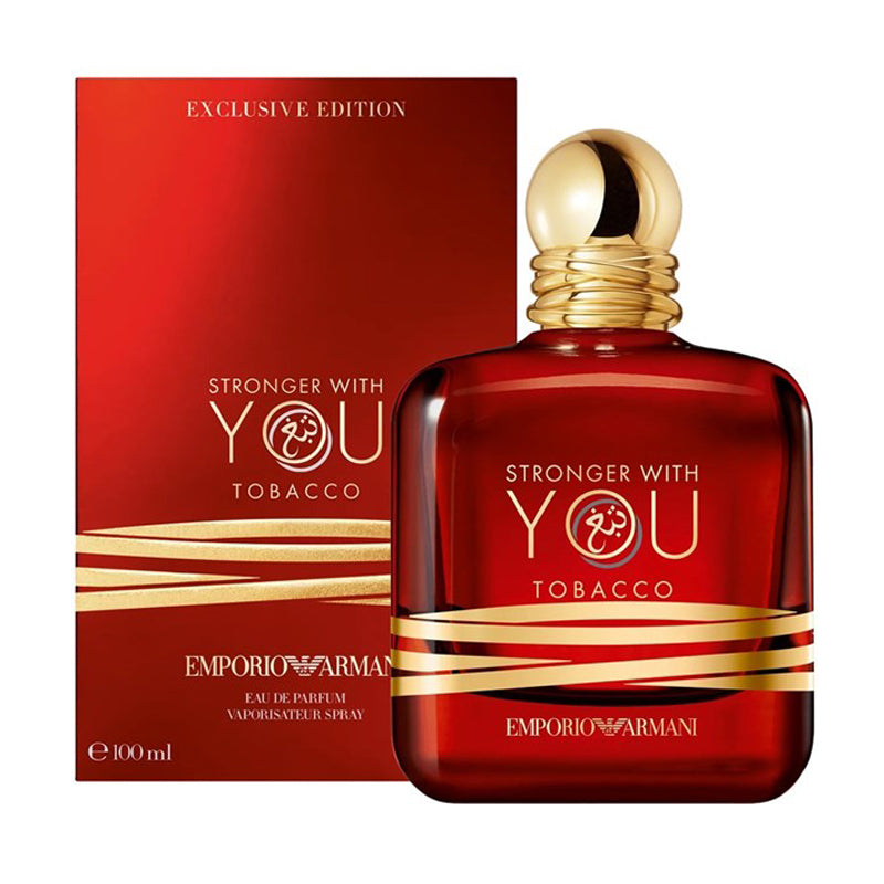 Emporio Armani Stronger With You Tobacco For Men Eau De Parfum 100ml