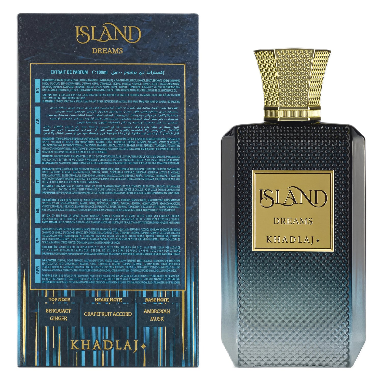 Khadlaj Island Dreams For Unisex Extrait De Parfum 100ml