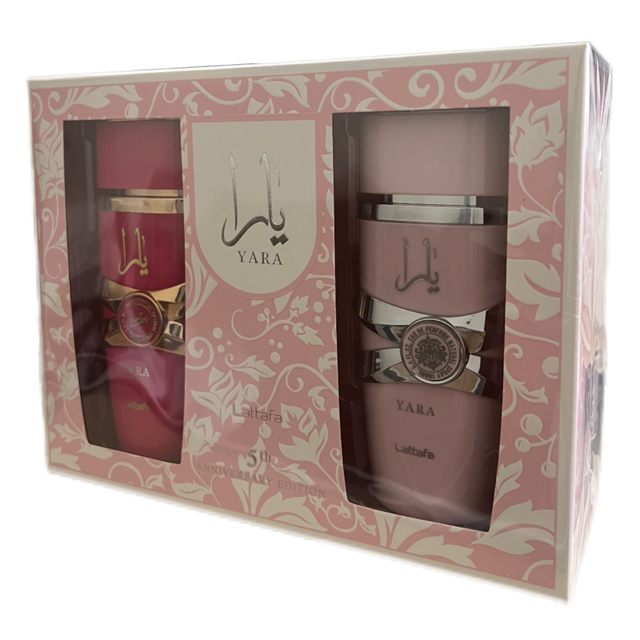 Lattafa Gift Set for Women, Yara EDP 100ml + Yara Candy EDP 100ml