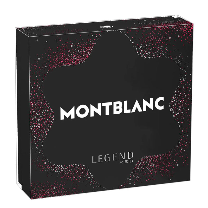 Mont Blanc Legend Red For Men Gift Set, EDP 100ml + 7.5ml + Shower Gel 100ml