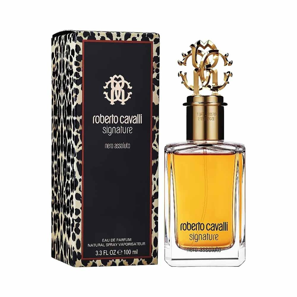 Roberto Cavalli Signature Nero Assoluto Perfume For Women Eau De Parfum 100ML