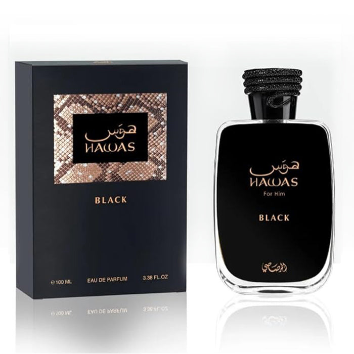 Rasasi Hawas Black For Men Eau De Parfum 100ml