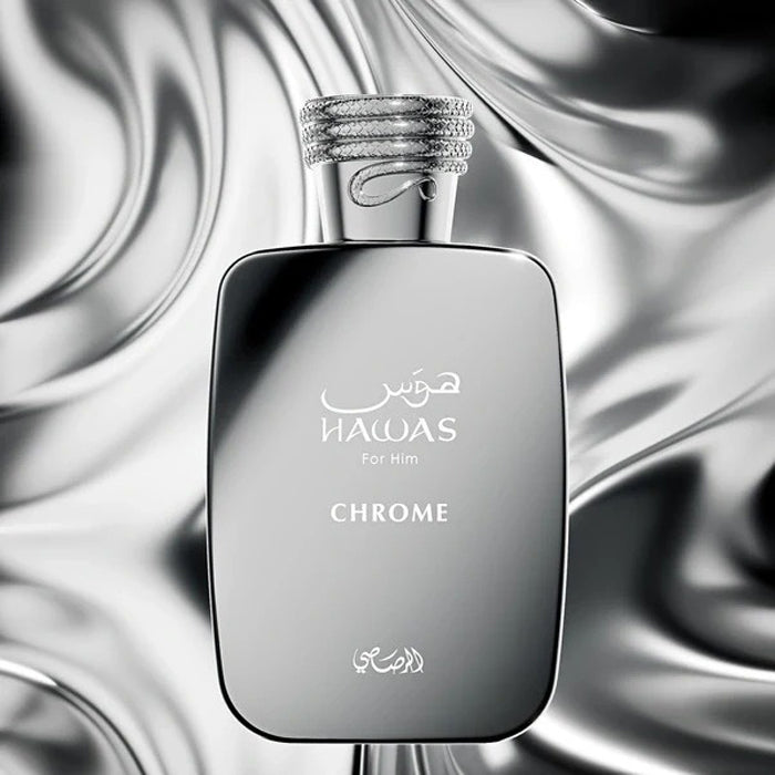 Rasasi Hawas Chrome For Him Eau De Parfum 100ml
