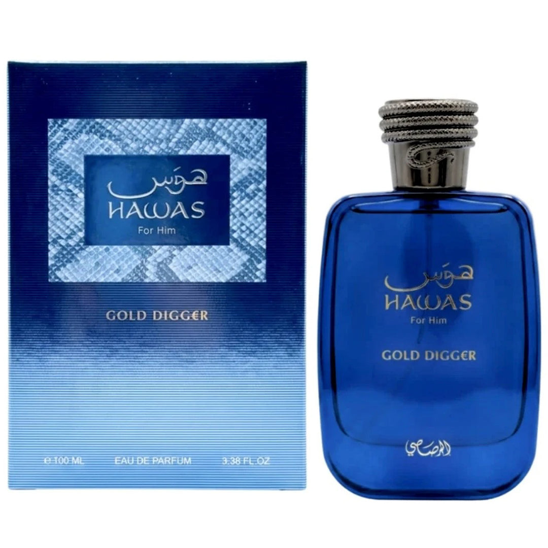 Rasasi Hawas Gold Digger For Him Eau De Parfum 100ml