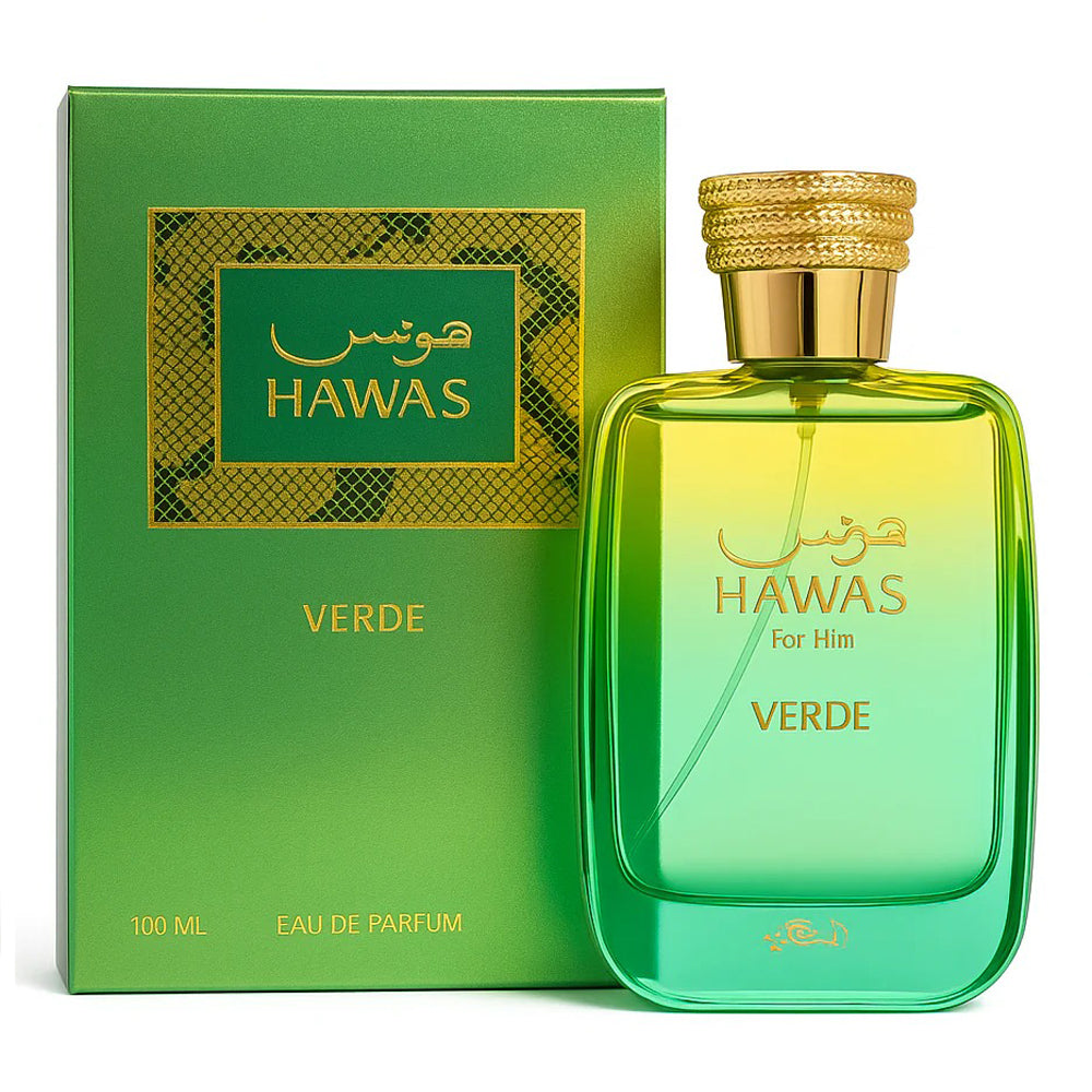 Rasasi Hawas Verde For Him Eau De Parfum 100ml