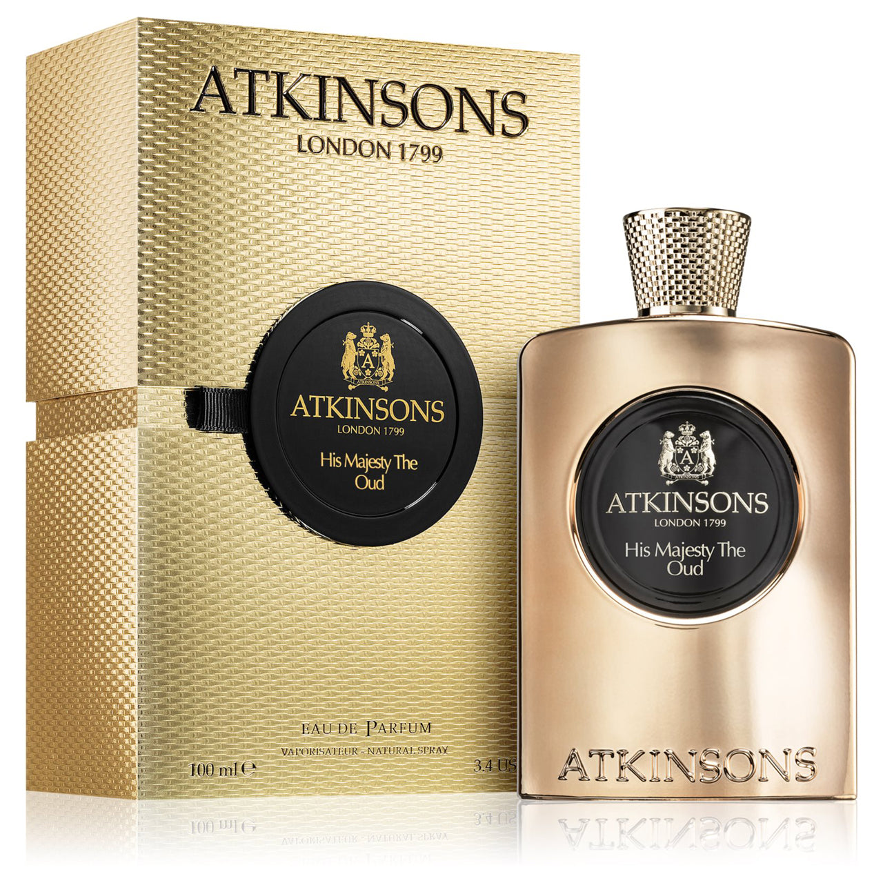 Atkinsons His Majesty The Oud for men Eau De Parfum 100ML