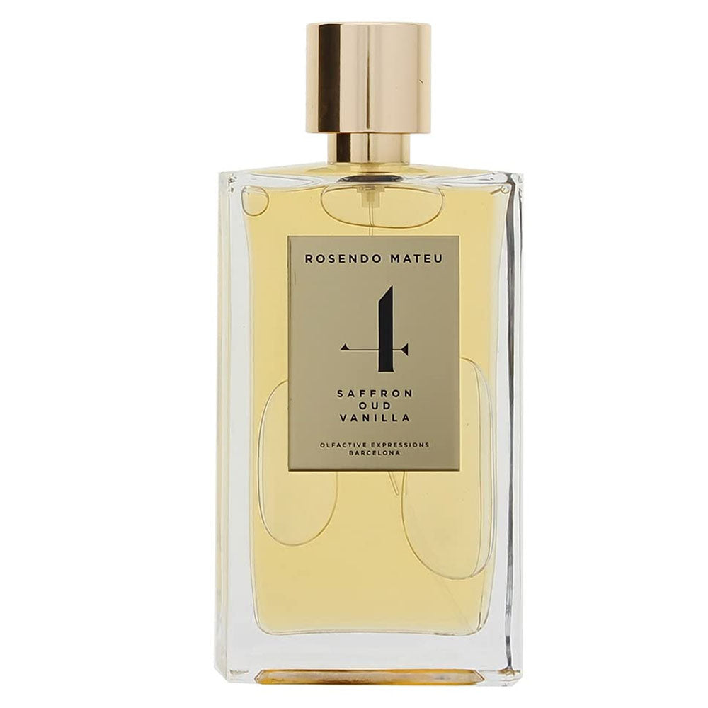 Rosendo Mateu No.4 Saffron Oud Vanilla for Unisex Eau De Parfum 100ML